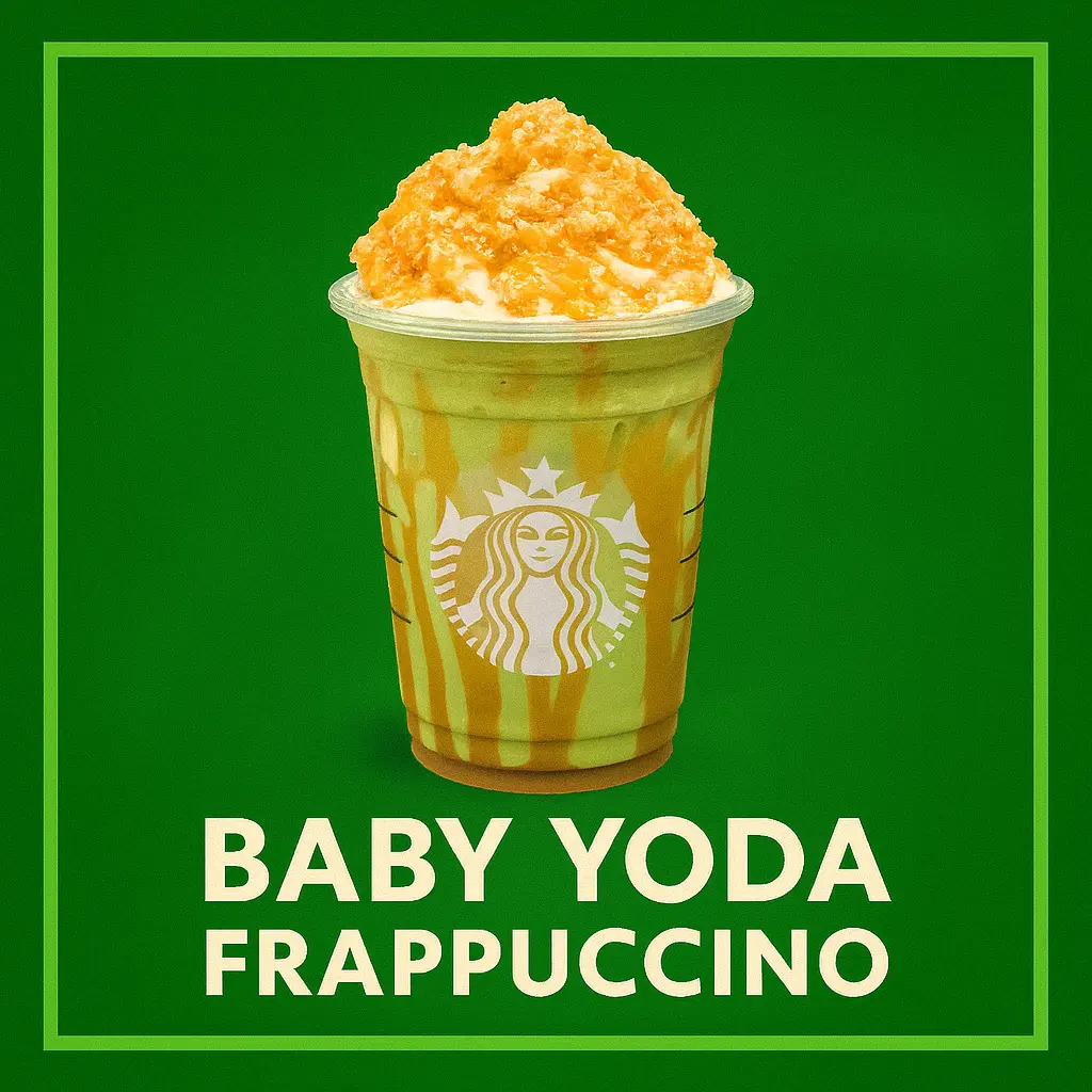 Baby Yoda Frappuccino