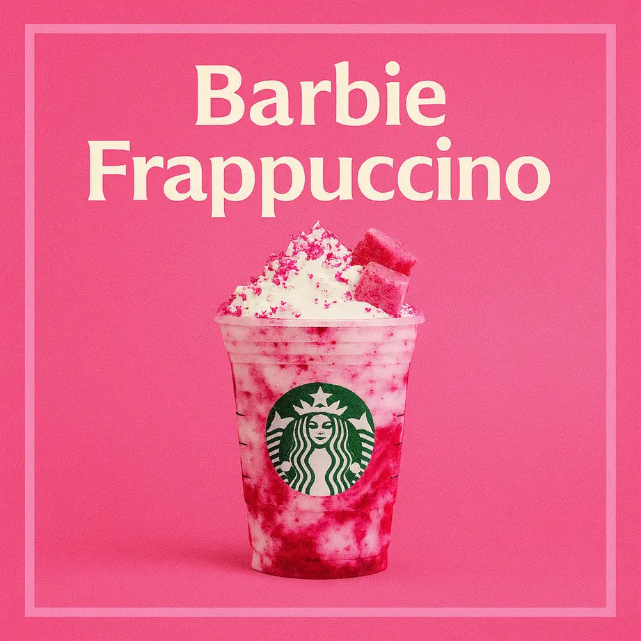 Barbie Frappuccino starbucks