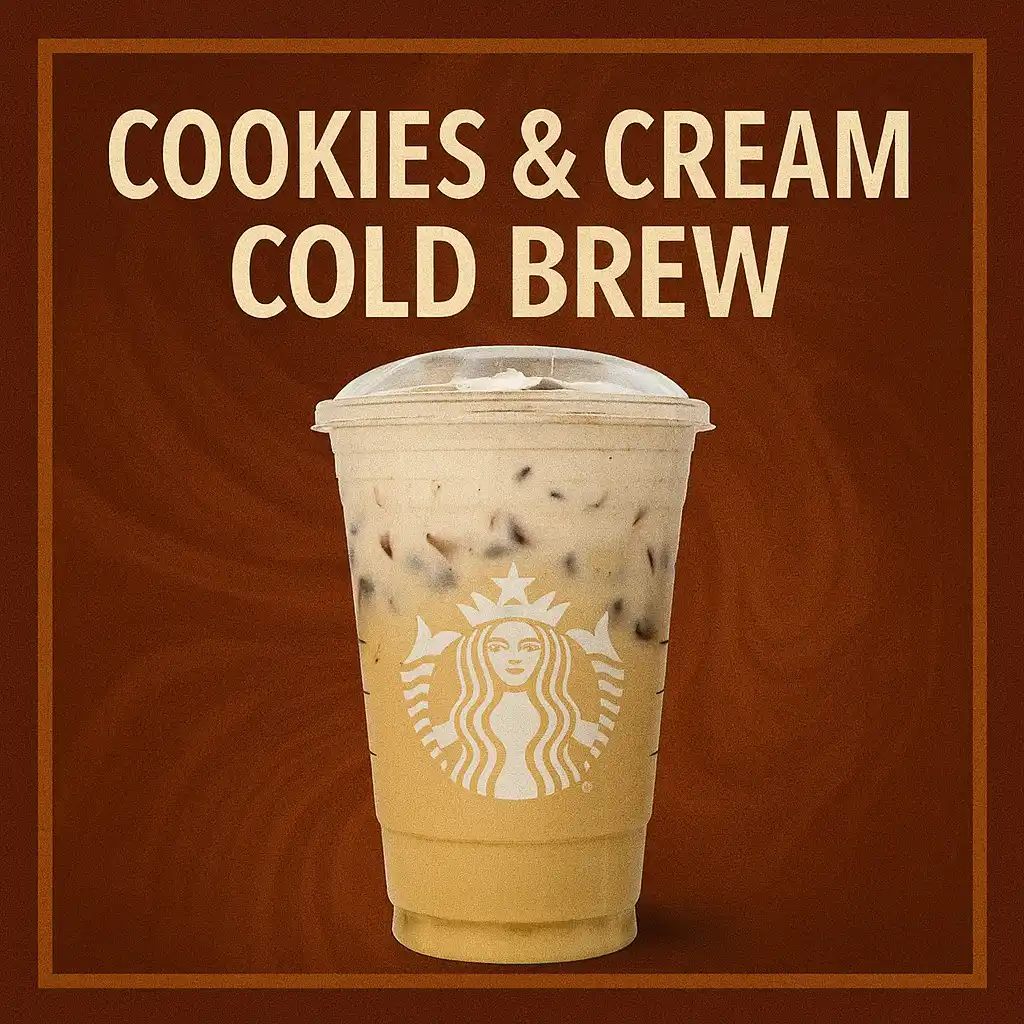 Cookies and Cream Cold Brew 