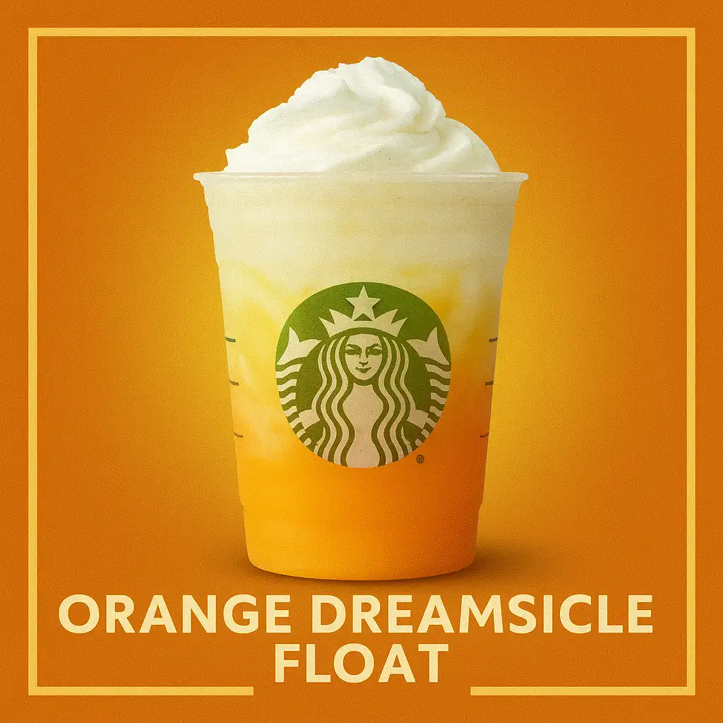 Orange Dreamsicle Float