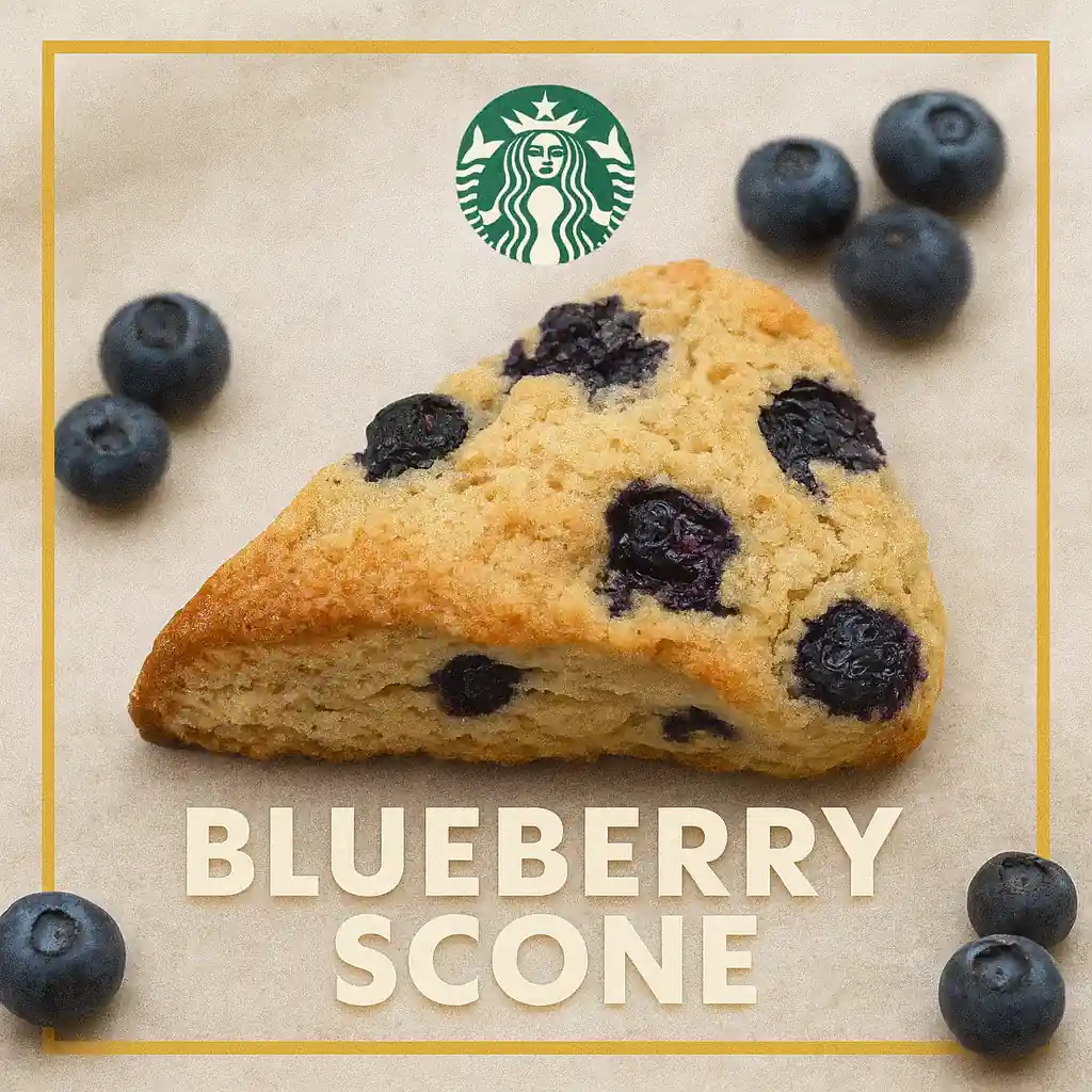 Starbucks Blueberry scone