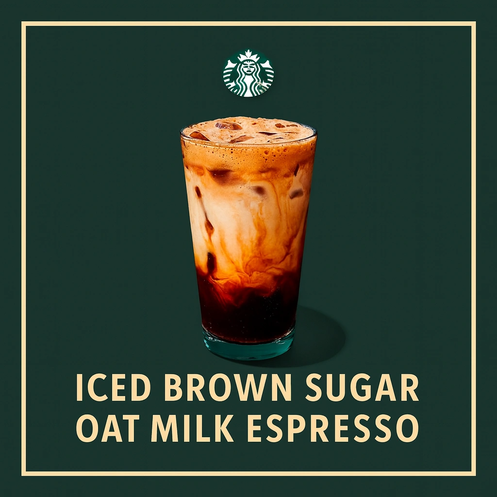 Starbucks Iced Brown Sugar Oat Milk Espresso