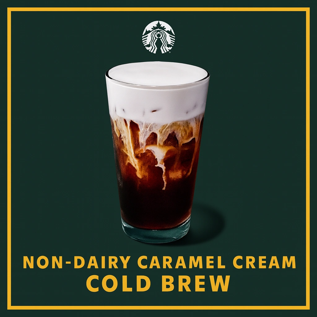 Starbucks Non-Dairy Caramel Cream Cold Brew
