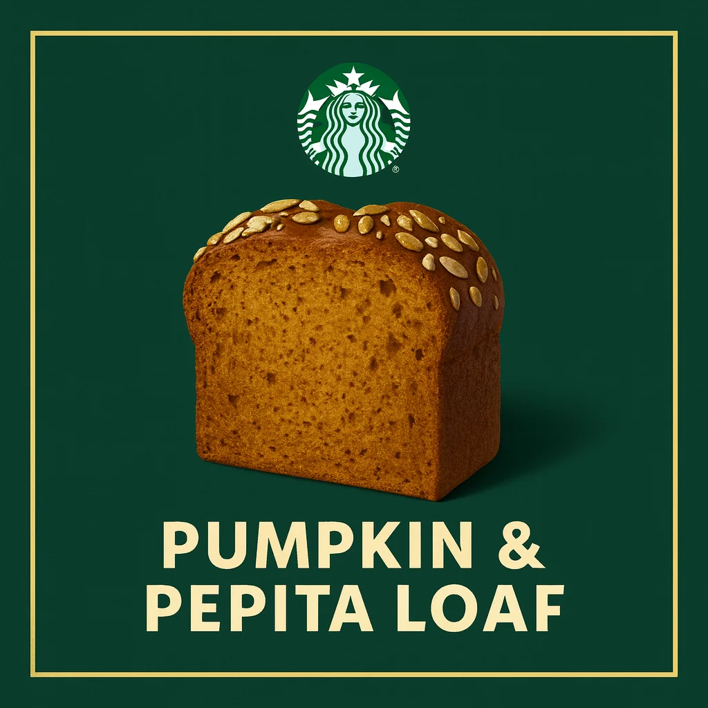 Starbucks Pumpkin and Pepita Loaf