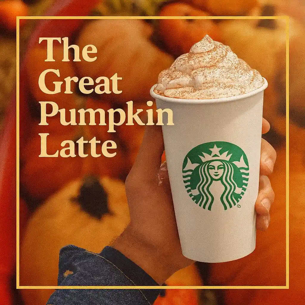 Starbucks The Great Pumpkin Latte