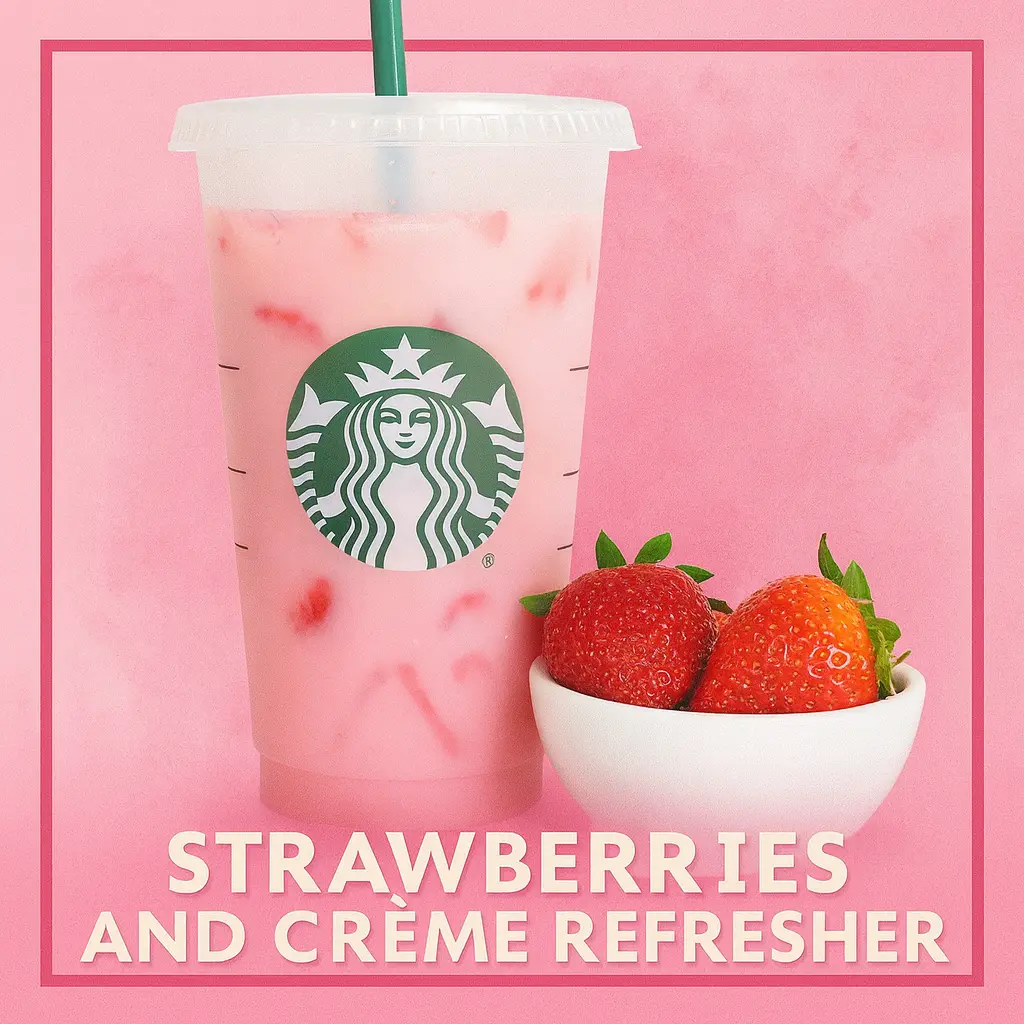 Strawberries and Cream Refresher starbucks