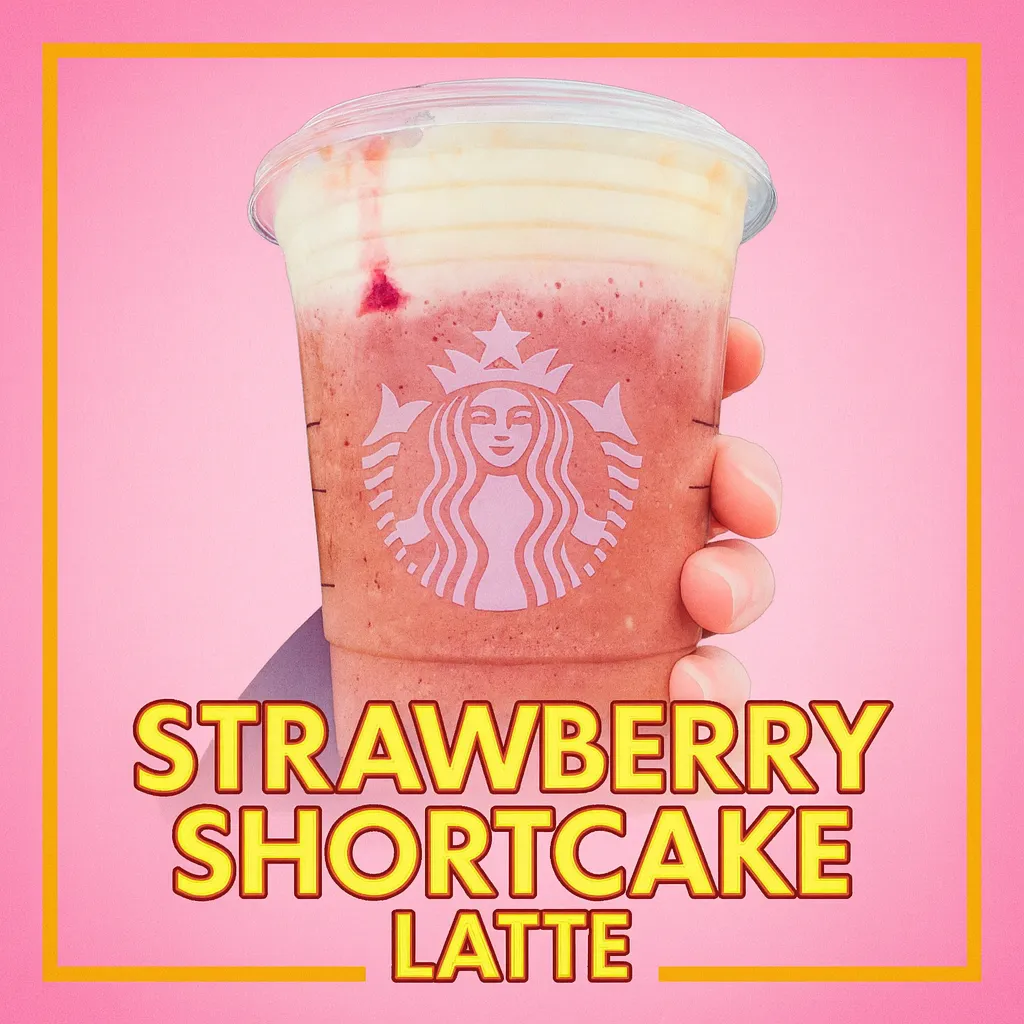 Strawberry Shortcake Latte