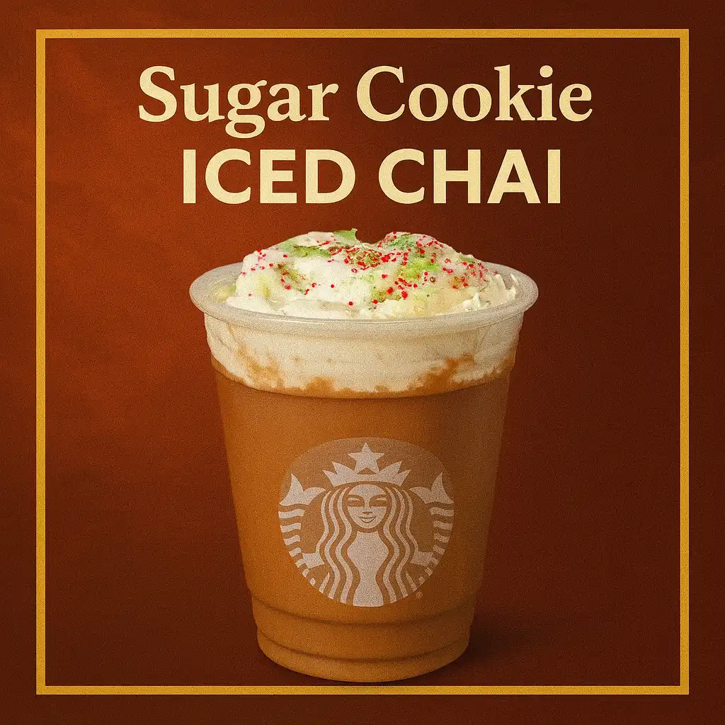 Sugar Cookie Iced Chai 