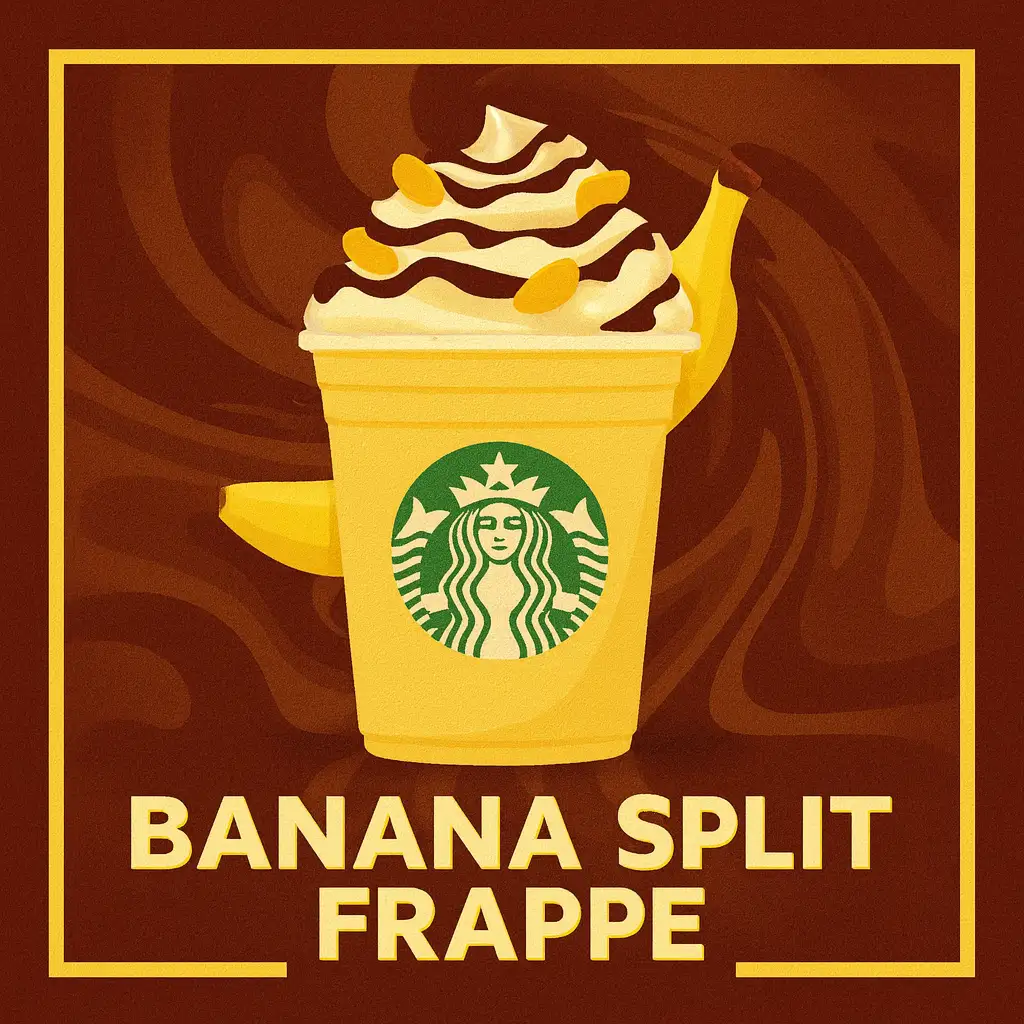 banana split frappe 