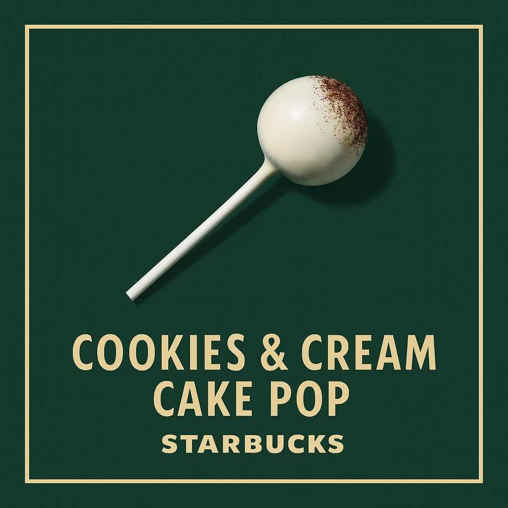 cookies & cream cake pop starbucks