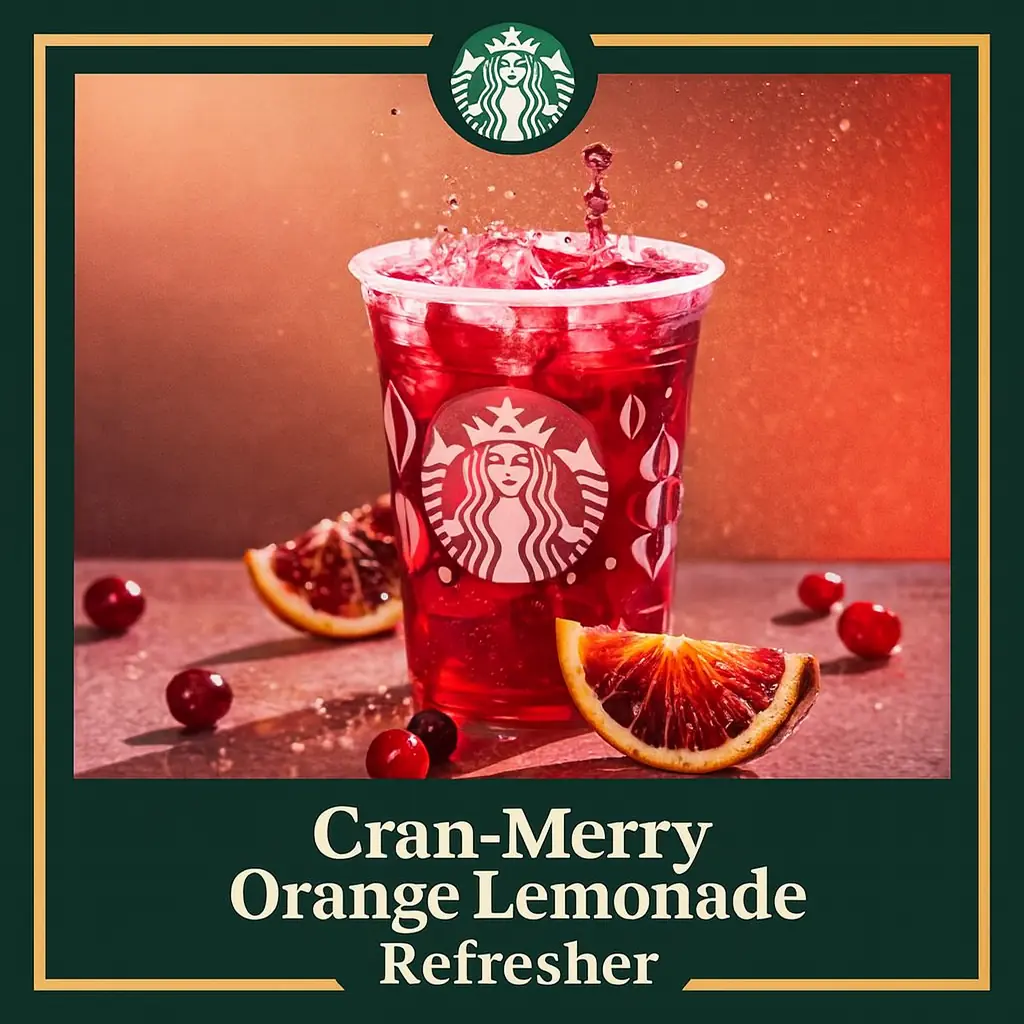 Starbucks Cran-Merry Orange Lemonade Refresher
