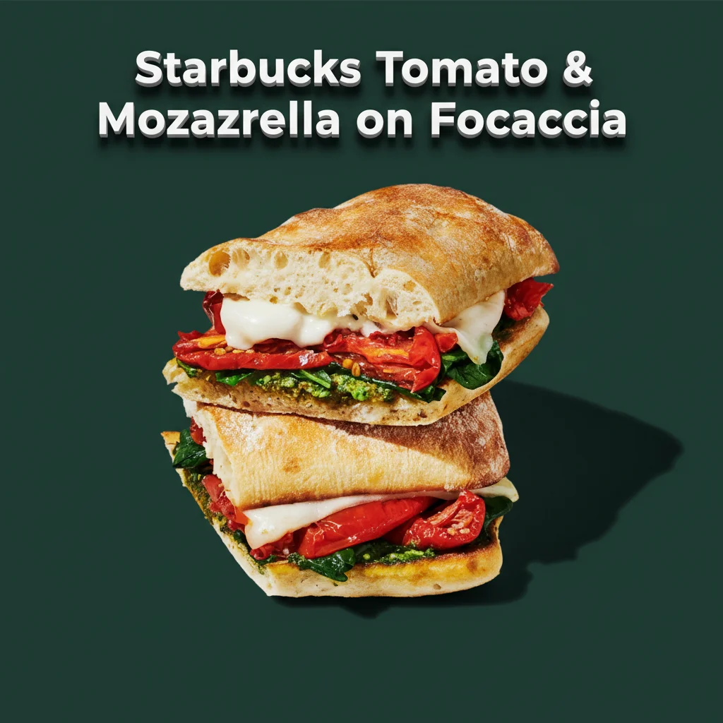 Starbucks lunch menu with prices 2026 2 Starbucks Lunch Menu with Prices check Starbucks Tomato & Mozzarella on Focaccia