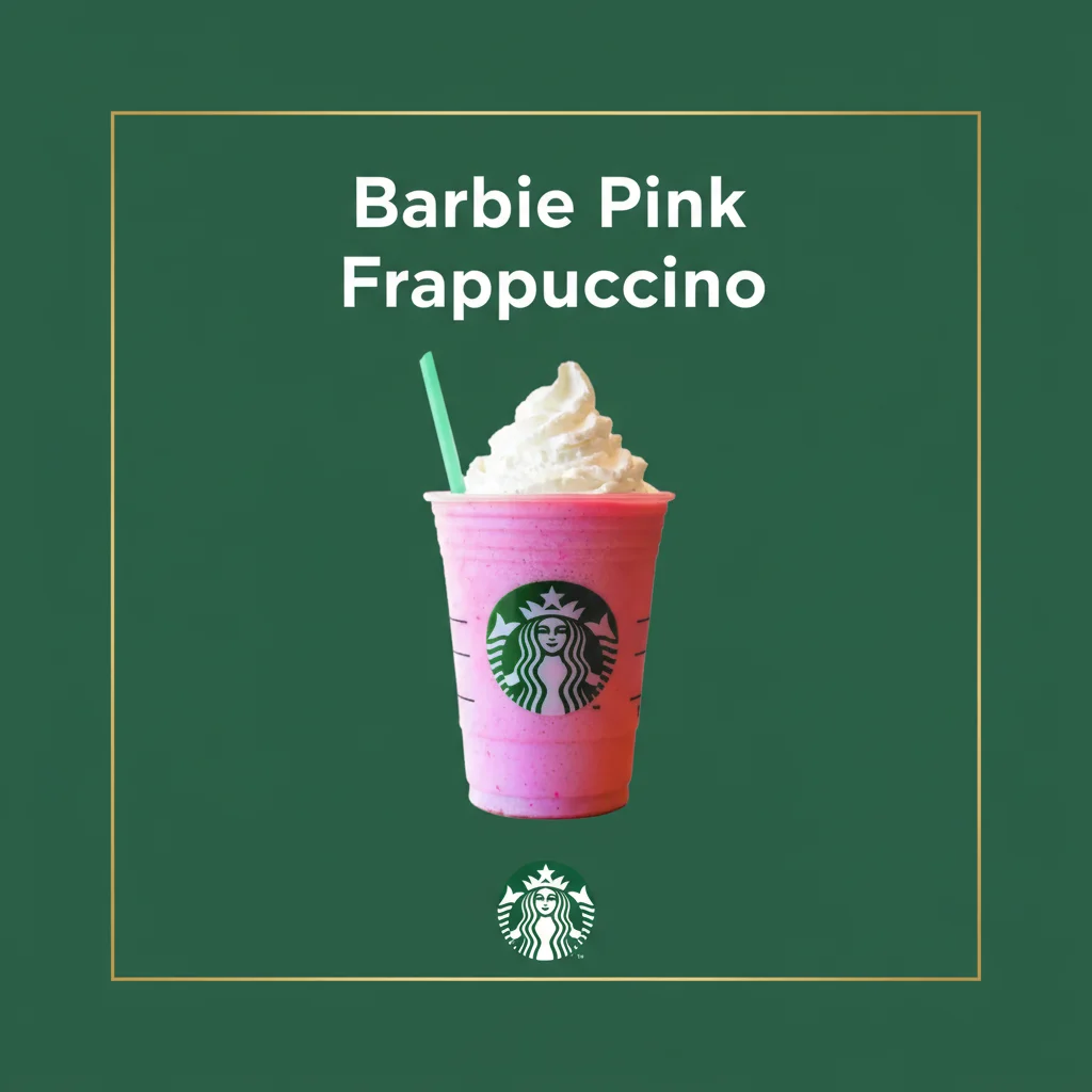 22 Starbucks Secret Menu Drinks for Valentine’s Day 15 Barbie Pink Frappuccino