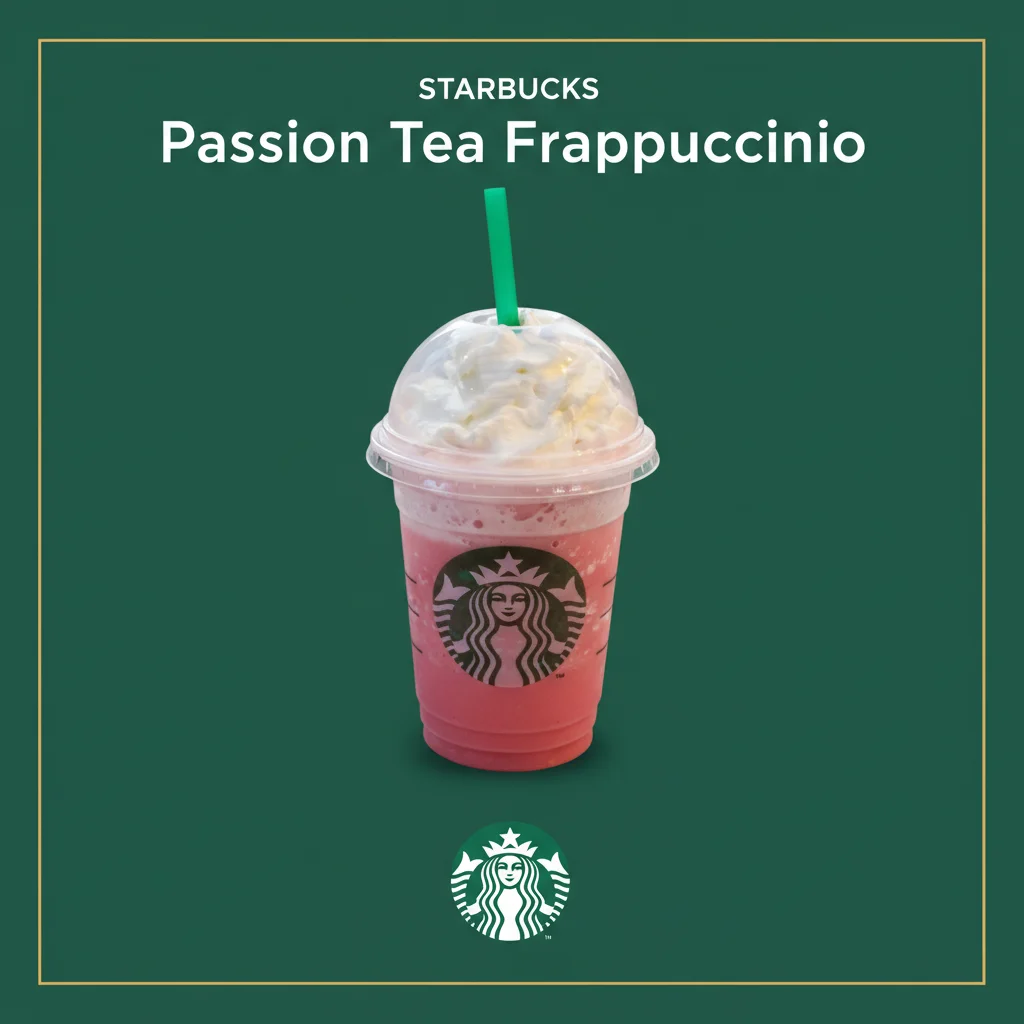 22 Starbucks Secret Menu Drinks for Valentine’s Day 14 Passion Tea Frappuccino