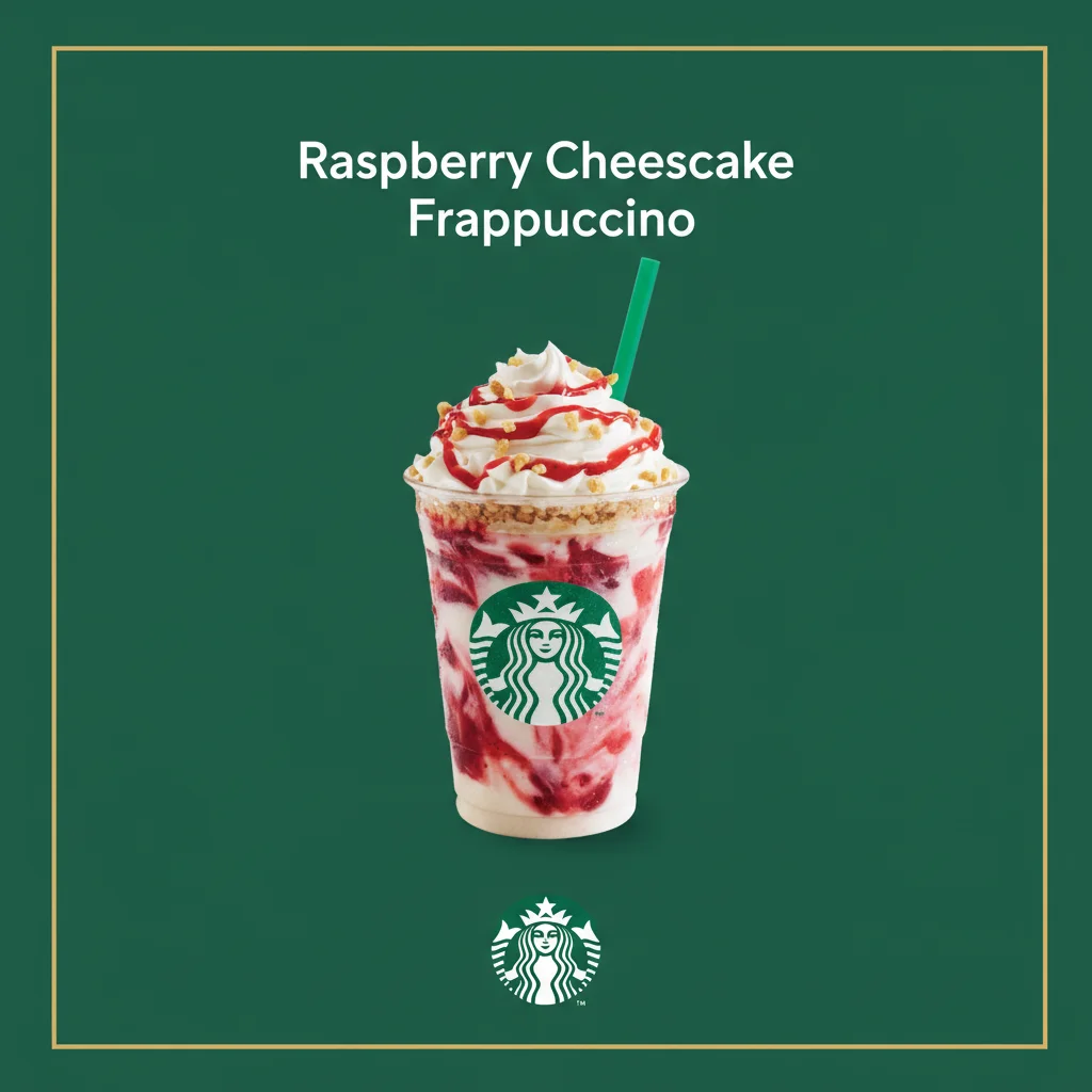 22 Starbucks Secret Menu Drinks for Valentine’s Day 21 Raspberry Cheesecake Frappuccino