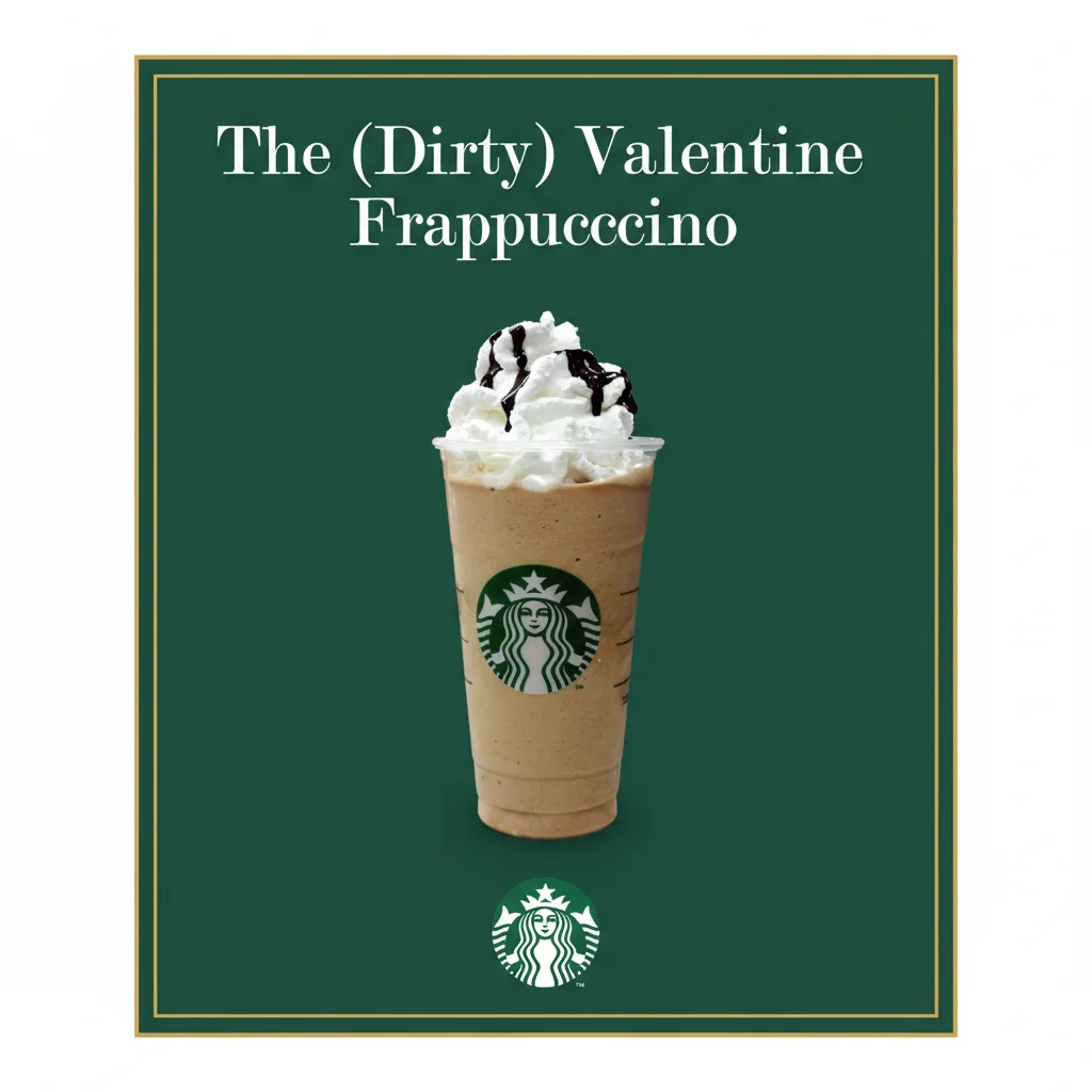 22 Starbucks Secret Menu Drinks for Valentine’s Day 3 The (Dirty) Valentine Frappuccino