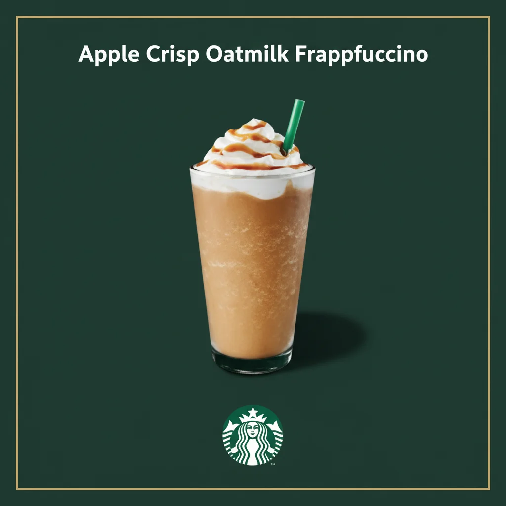Apple Crisp Oatmilk Frappuccino