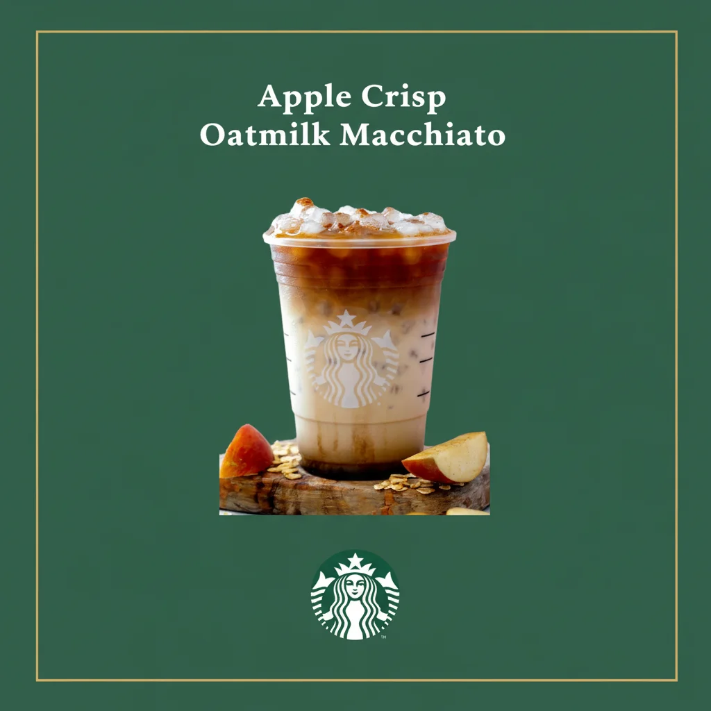 Apple Crisp Oatmilk Macchiato