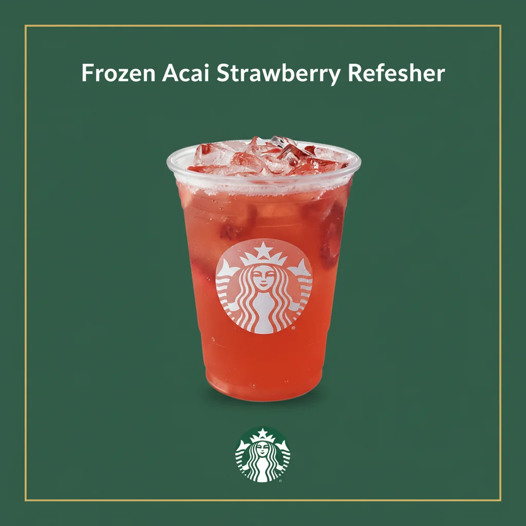 Starbucks Summer Menu 2026 Is Here — And It Looks Absolutely Refreshing 7 Frozen Acai Strawberry Refresher