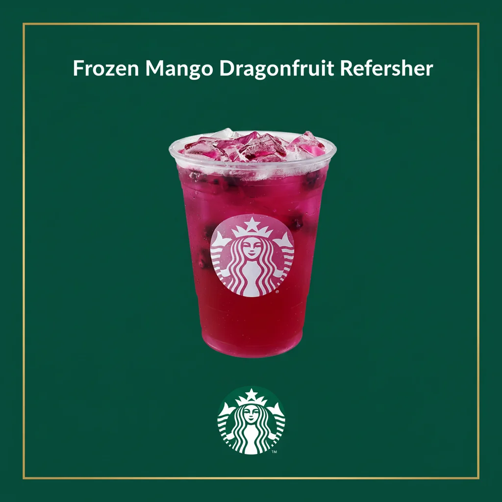 Starbucks Summer Menu 2026 Is Here — And It Looks Absolutely Refreshing 9 Frozen Mango Dragonfruit Refresher
