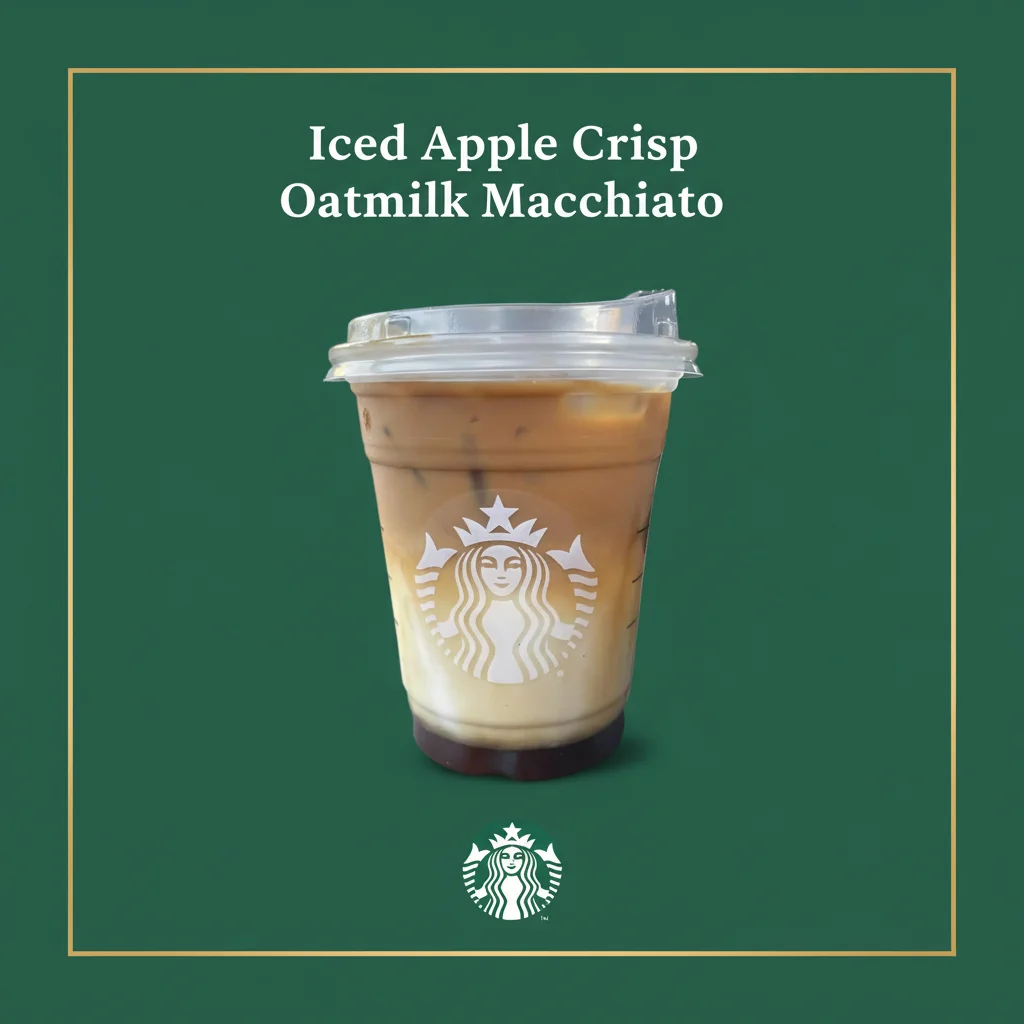 Iced Apple Crisp Oatmilk Macchiato