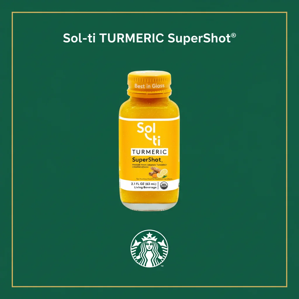 Starbucks Beverages Menu with Prices 2026 14 Sol-ti TURMERIC SuperShot®