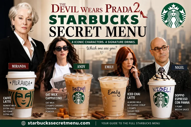 Starbucks Devil Wears Prada 2 Secret Menu