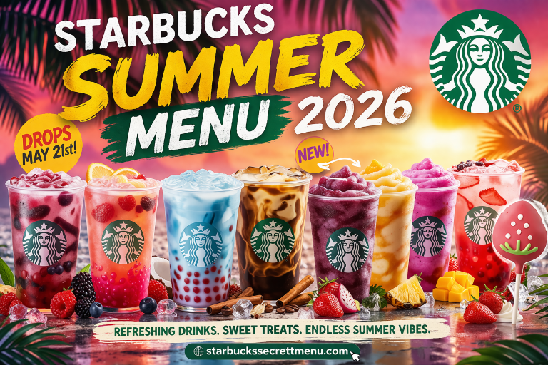 Starbucks Summer Menu 2026 Is Here — And It Looks Absolutely Refreshing 12 Starbucks Summer Menu with prices