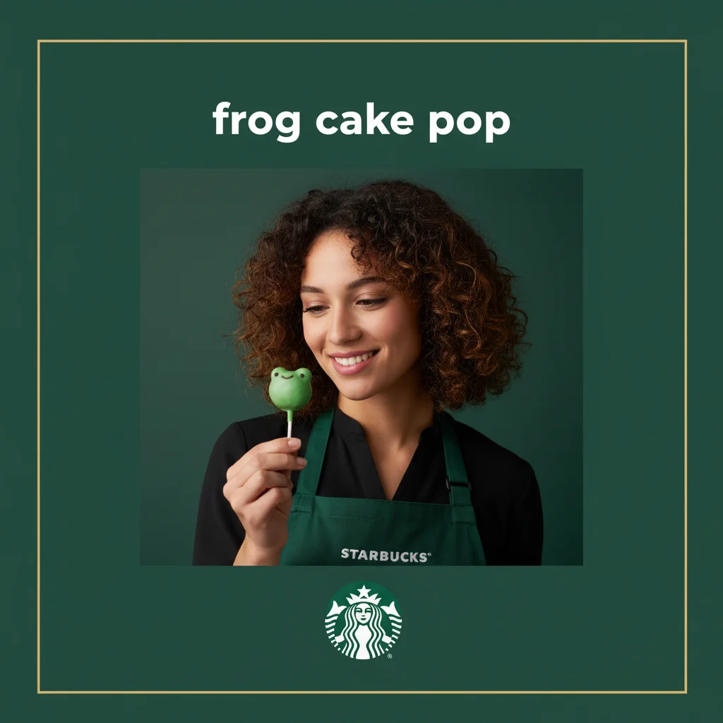Starbucks Spring Menu 2026 (Full Drinks List + Prices & Calories) 10 frog cake pop